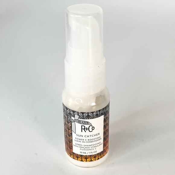 R+Co Sun Catcher Power C Boosting Leave-in Conditioner Spray Travel 1 fl oz 30ml - Picture 1 of 5